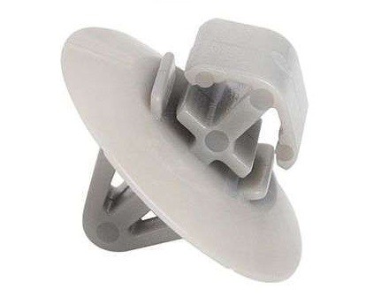 Clips De Fixation Pour Moulures Trafic, Master, Kangoo - Lot De 10, Blanc, Plastique Robuste